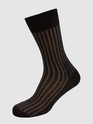 Socken aus reiner Baumwolle Modell 'Shadow' von Falke Grau - 44