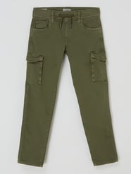 Relaxed Fit Cargohose mit Stretch-Anteil Modell 'Chase' von Pepe Jeans Grün - 47
