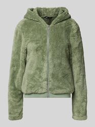 Kurtka z futerka o kroju regular fit z kapturem model ‘NEW ANNA’ od ONLY - 23