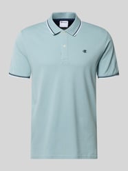 Koszulka polo o kroju slim fit z naszywanym logo od Champion - 6