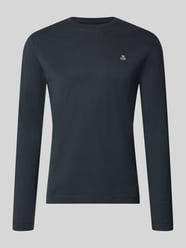 Shaped Fit Langarmshirt aus reiner Baumwolle von Marc O'Polo - 2