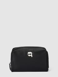 Kulturtasche mit Label-Patch von Karl Lagerfeld Schwarz - 29