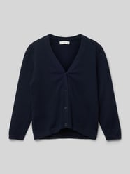 Cardigan mit Knopfleiste von Mango Blau - 15