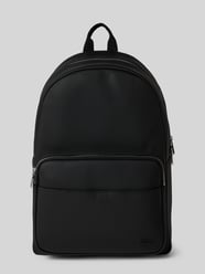 Rucksack mit Label-Applikation von Lacoste Schwarz - 17