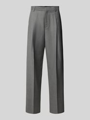 Regular Fit Hose aus Wolle mit Bundfalten von HUGO - 30