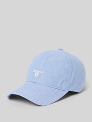 Basecap van zuiver katoen model 'NELSON CHAMBRAY C' van Barbour - 32