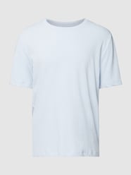 T-shirt z dodatkiem lnu i okrągłym dekoltem od Marc O'Polo - 18