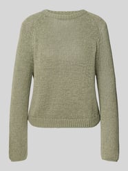 Oversized sweter z dzianiny z mieszanka bawełny od Marc O'Polo - 28