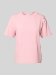 T-Shirt aus reiner Bio-Baumwolle mit Rundhalsausschnitt von Selected Femme Pink - 5