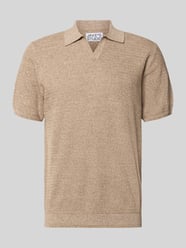 regular fit poloshirt in brei-look van Jake*s Studio Men - 32