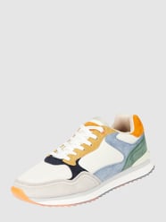 Sneakersy ze skóry i tkaniny model ‘Bangkok’ od HOFF - 10