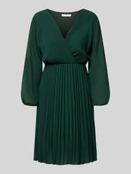 Knielanges Kleid mit Plisseefalten Modell 'Im44sa' von ZABAIONE - 6