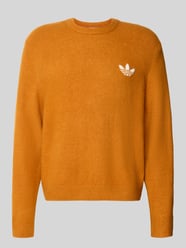 Sweter z wyhaftowanym logo od adidas Originals - 45