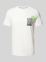T-Shirt mit Motiv-Print von s.Oliver RED LABEL Weiß - 1
