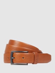 Gürtel aus Leder von s.Oliver RED LABEL Braun - 3