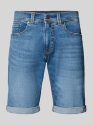 Regular Fit Shorts in Denim-Optik von Pierre Cardin - 5