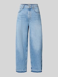 Jeansy o kroju barrel fit ze skróconą nogawką z Mieszanka bawełny i ananasa od Marc O'Polo DENIM - 46