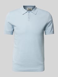 Slim fit poloshirt met structuurmotief, model 'TRITON 10' van Drykorn - 17