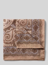 Einstecktuch mit Seiden-Anteil Modell 'Paisley' von Verugia - 31
