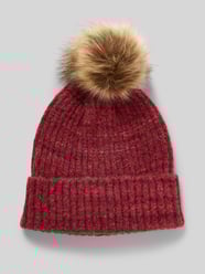 Mütze mit Woll-Anteil in Strick-Optik Modell 'Iamany' von ICHI - 1