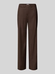 Flared Stoffhose aus Leinen-Mix von Raphaela By Brax - 35