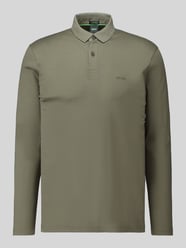 Poloshirt mit Logo-Patch Modell 'Pirol' von BOSS Green - 35