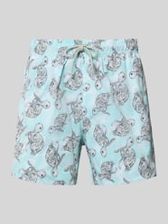 Badehose im Allover-Look von Emporio Armani - 34