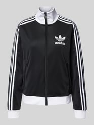 Sweatjacke mit Label-Print Modell 'BECKENBAUER' von adidas Originals Schwarz - 9