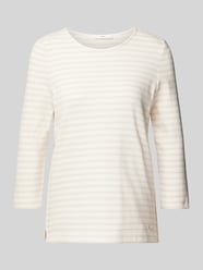 Longsleeve mit Strukturmuster Modell STYLE BONNIE von Brax Beige - 48