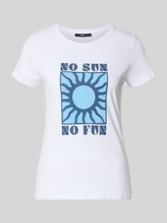 T-Shirt mit Motiv-Print und Rundhalsausschnitt von zero - 19