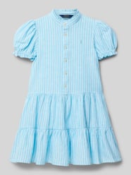 Leinenkleid mit kurzer Knopfleiste von Polo Ralph Lauren Kids - 15