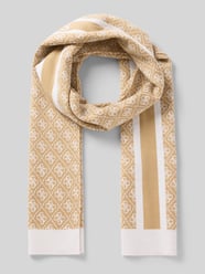 Schal mit Woll-Anteil Modell 'Sevyn' von GUESS Beige - 12