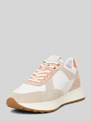 Sneaker aus Leder-Mix Modell 'AMABEL' von Geox Braun - 9