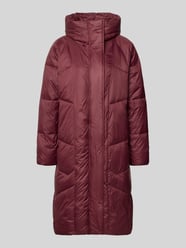 Steppmantel mit Kapuze Modell 'TIANA' von FREE/QUENT Bordeaux - 26