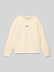 Regular Fit Sweatshirt mit Logo-Print von Garcia - 40