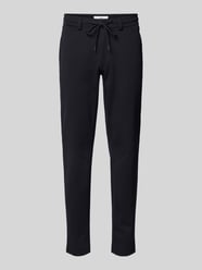 Regular fit stoffen broek met tunnelkoord van Brax - 11