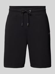 Regular Fit Shorts mit elastischem Bund von Gant Schwarz - 14