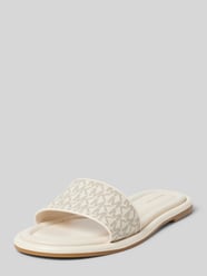 Slides mit Label-Details Modell 'DANA' von MICHAEL Michael Kors - 2