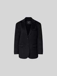 Blazer aus Wolle-Kaschmir-Mix von Anine Bing Schwarz - 10