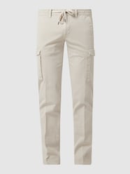 Shaped fit cargobroek met stretch, model 'Stig' van Marc O'Polo - 9