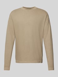 Longsleeve mit überschnittenen Schultern Modell 'MARRIO' von Drykorn Beige - 22