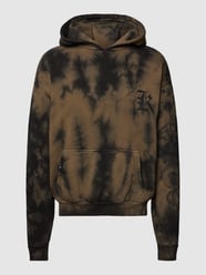 Hoodie mit Allover-Muster Modell 'Woven' von KARL KANI Grau - 29