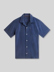Koszula z krótkim rękawem z kołnierzem z połami od Tommy Hilfiger - 16