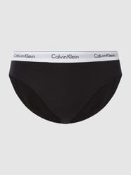 Figi PLUS SIZE z efektem melanżu od Calvin Klein Underwear Plus Czarny - 39