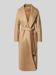 Regular fit wollen mantel van een mix van kasjmier en alpaca, model 'SPIGA' van Max Mara Studio - 27