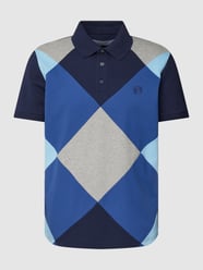 Poloshirt im Colour-Blocking-Design von Baldessarini Blau - 35