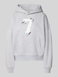 Bluza z kapturem i kieszenią kangurką od REVIEW - 16