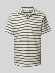 Regular Fit Poloshirt mit Strukturmuster Modell 'IAN' von ONLY & SONS - 27