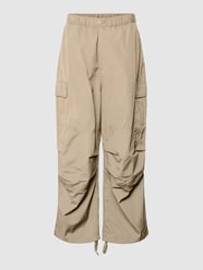 Cargohose mit Gesäßtaschen Modell 'JET' von Carhartt Work In Progress Grau - 28