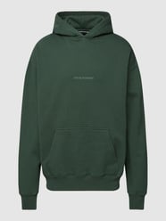 Oversized Hoodie mit Label-Print Modell 'COLNE' von Pegador Grün - 12